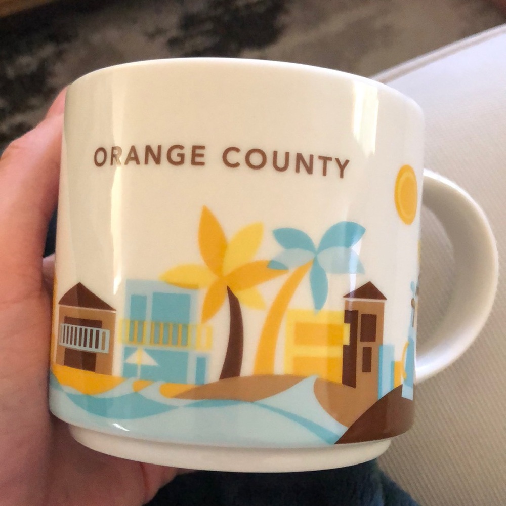 Starbucks You Are Here mug - Orange County